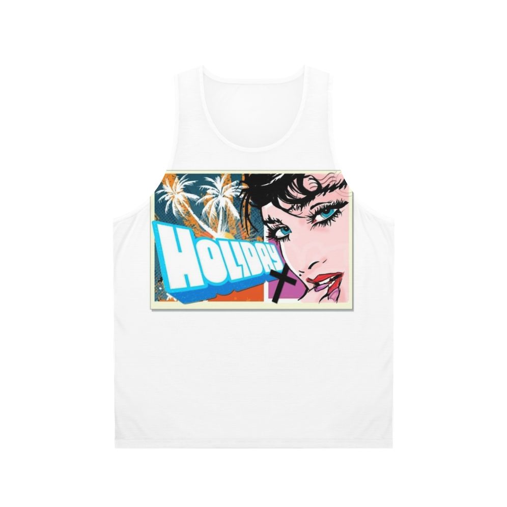 Unisex pop music tank top