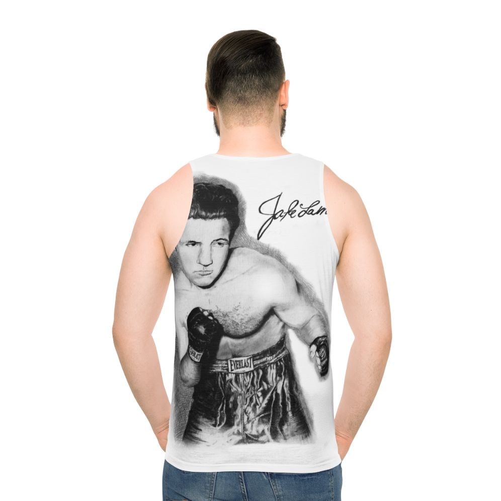 Raging Bull Unisex Boxing Tank Top - men back