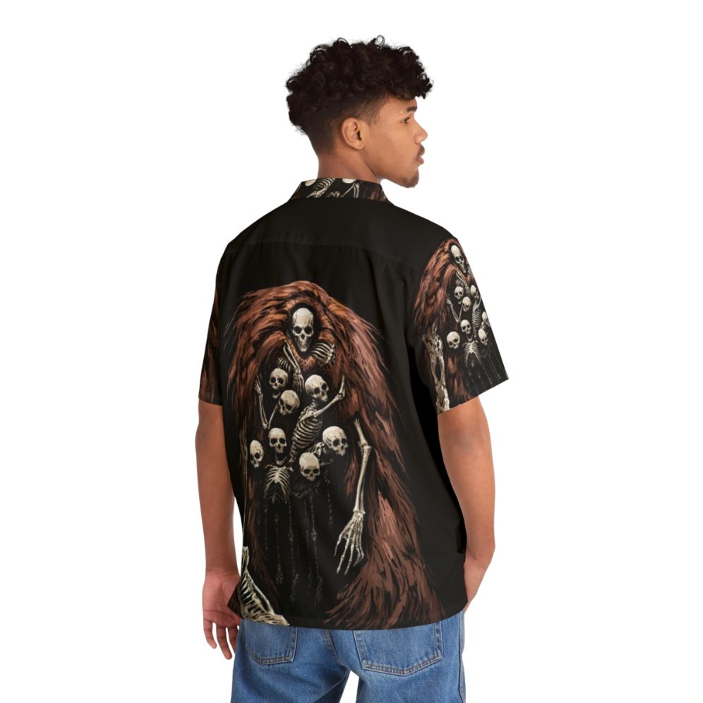 Gravelord Nito Skeleton Hawaiian Shirt - People Back