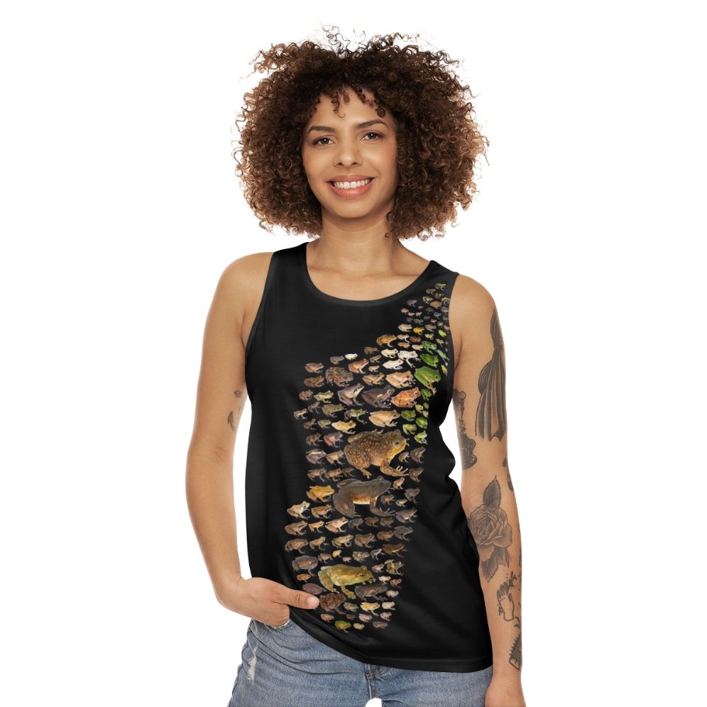 Madagascar Frogs Unisex Tank Top - women