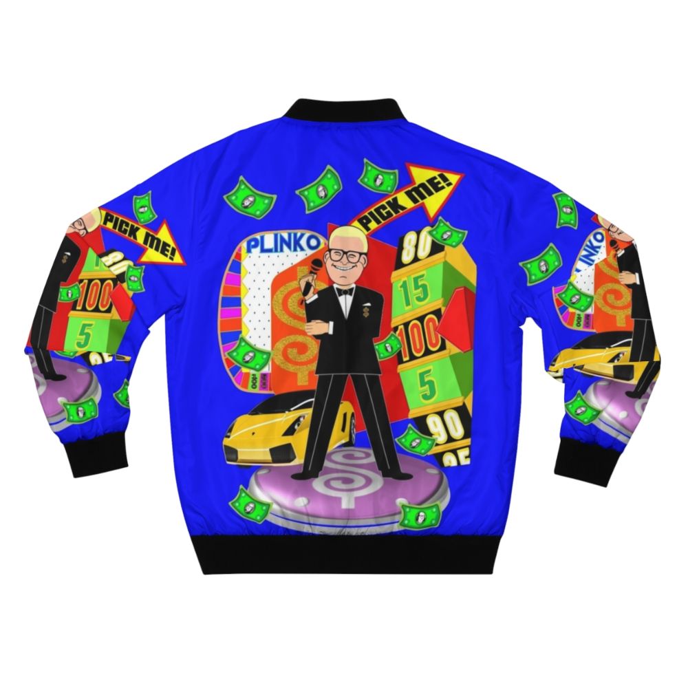 "The Price Is Right" TV game show themed bomber jacket - Back