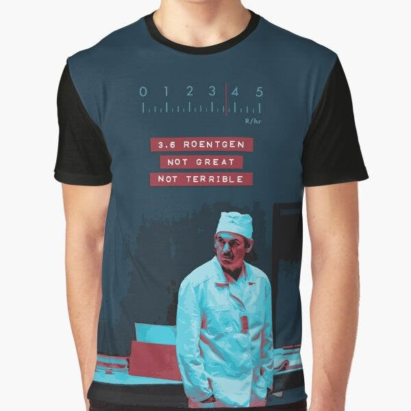 Chernobyl Reactor 3.6 Roentgen "Not Great, Not Terrible" Graphic T-Shirt