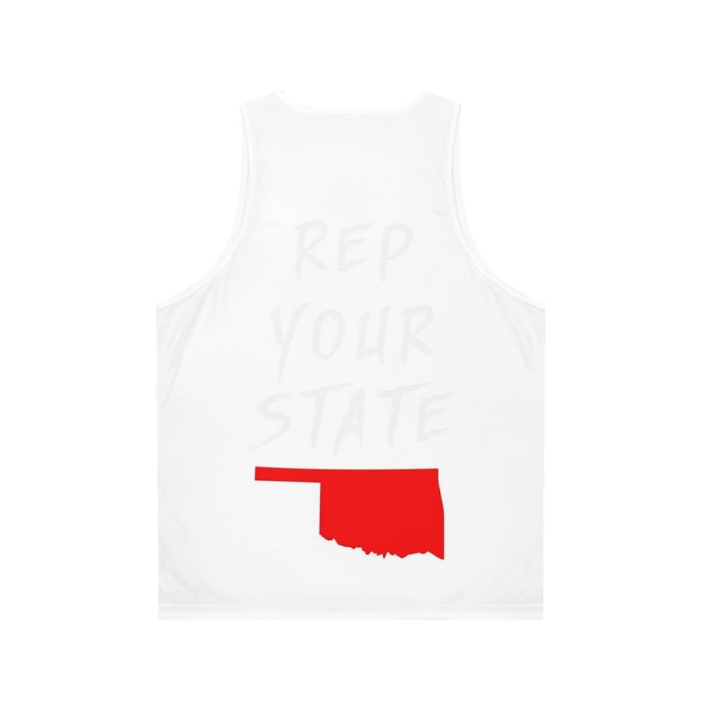 Oklahoma Unisex Tank Top - Back