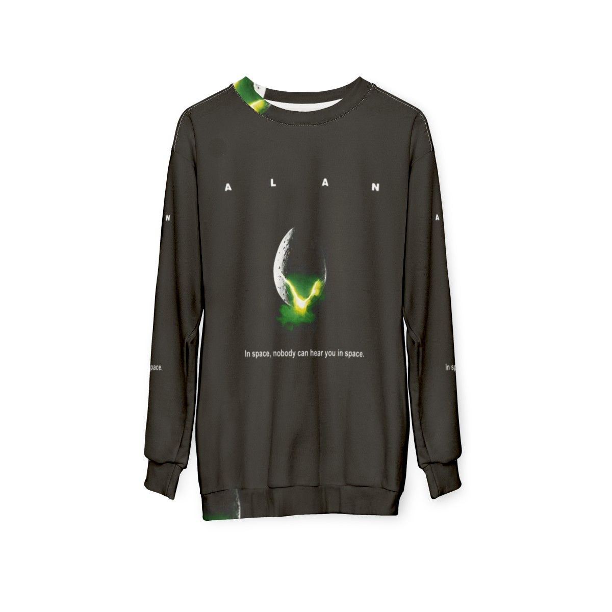 "Alan Alien" Parody Sweatshirt - hanging