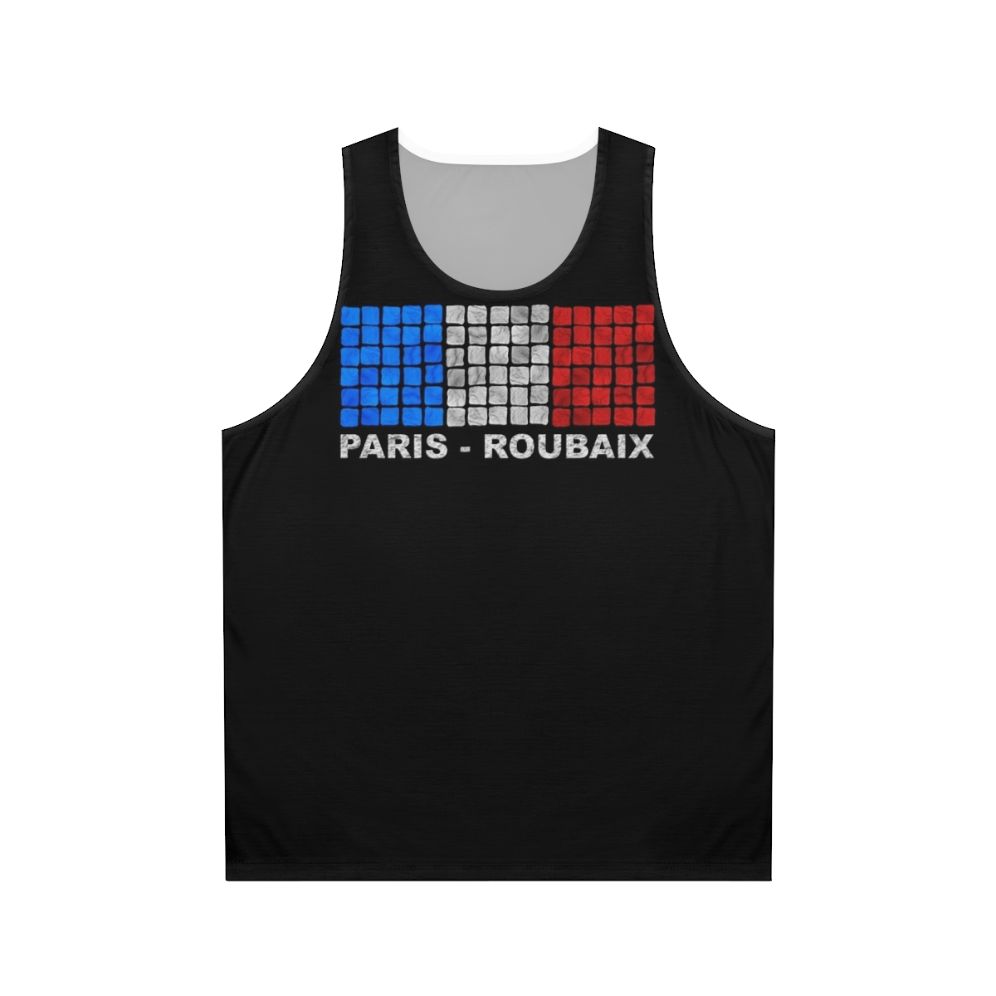 Paris Roubaix cycling jersey unisex tank top