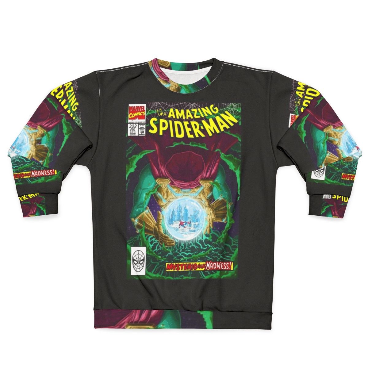 Marvel's Mysterio Means Madness Spiderman Sweatshirt