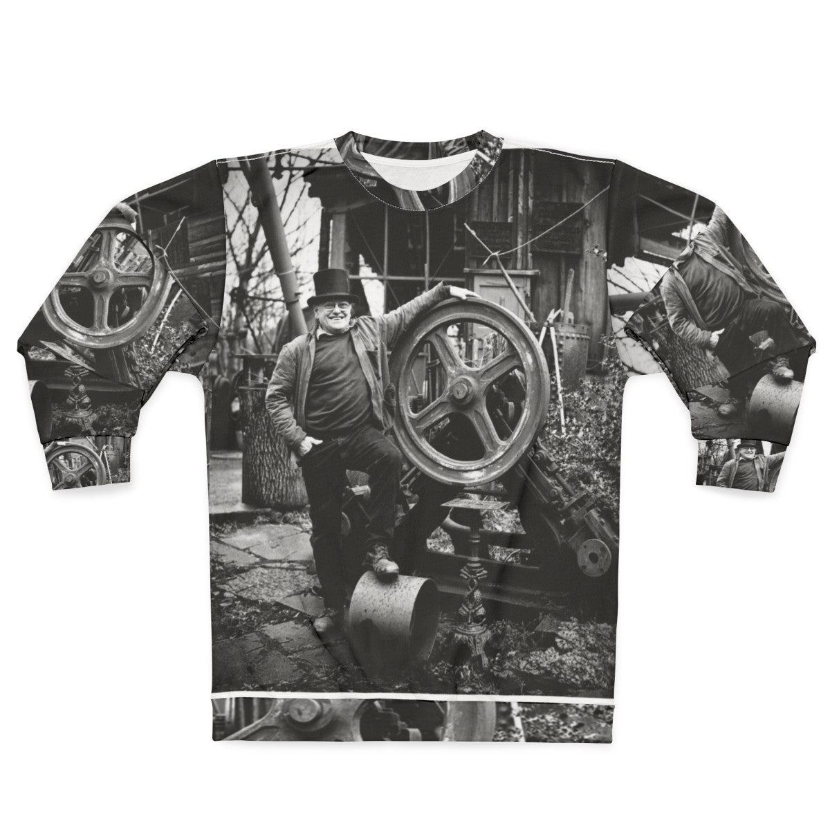 Fred Dibnah Steeplejack Industrial Sweatshirt