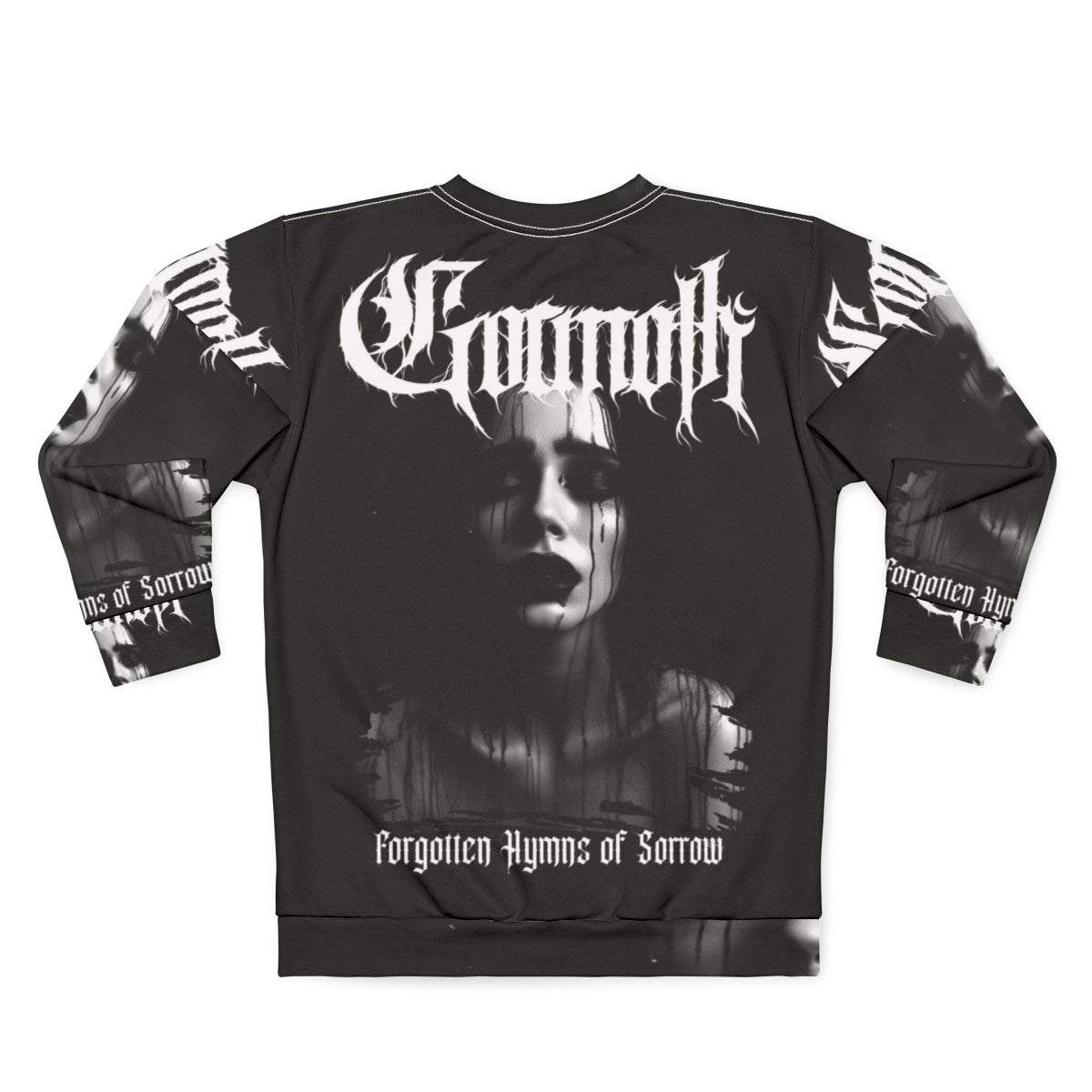 Gormoth 1219 Hungarian Black Metal Sweatshirt - Back