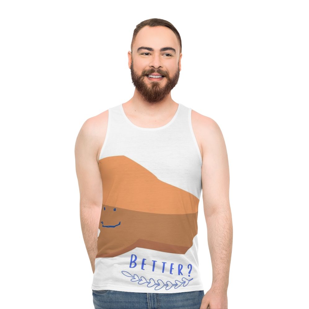 Heartstopper Netflix Quotes Better Unisex Tank Top - men