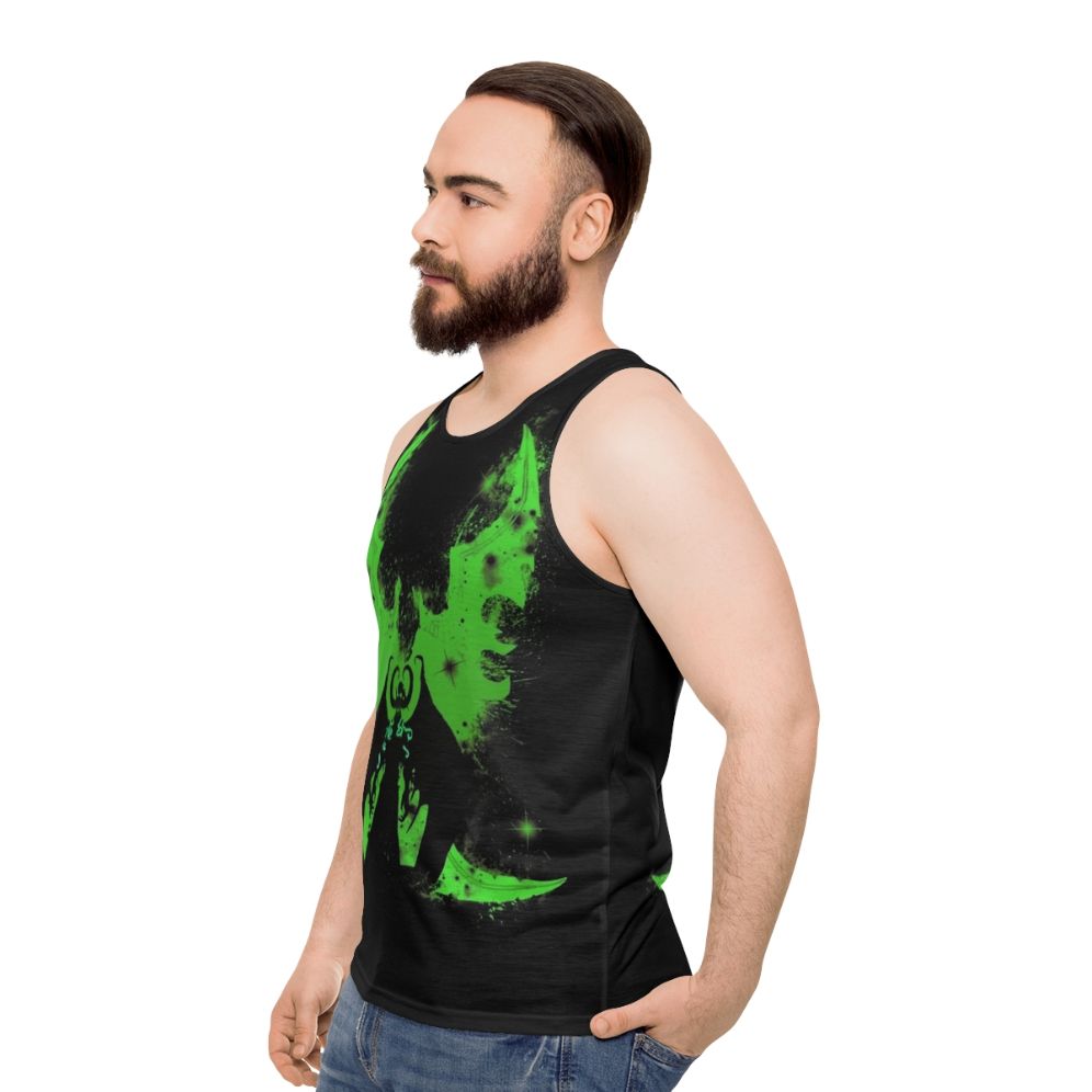 World of Warcraft Unisex Tank Top featuring Illidan Stormrage - men side