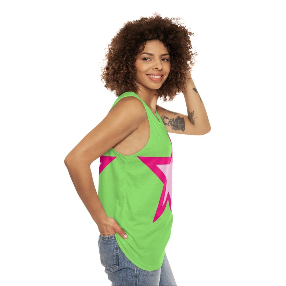 Spongebob Musical Super Sea Star Savior Unisex Tank Top - women side