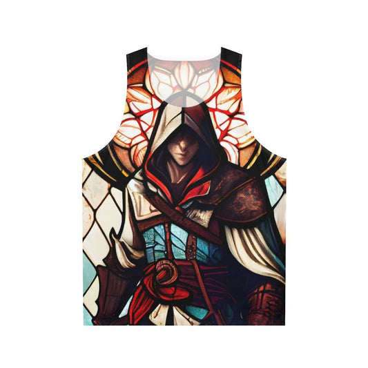 Assassin's Creed Stained Glass Unisex Tank Top