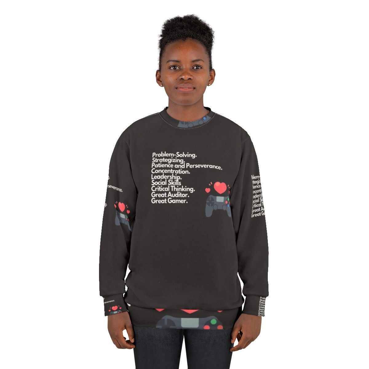 Auditing, Accounting, and Gaming Skills Sweatshirt - women