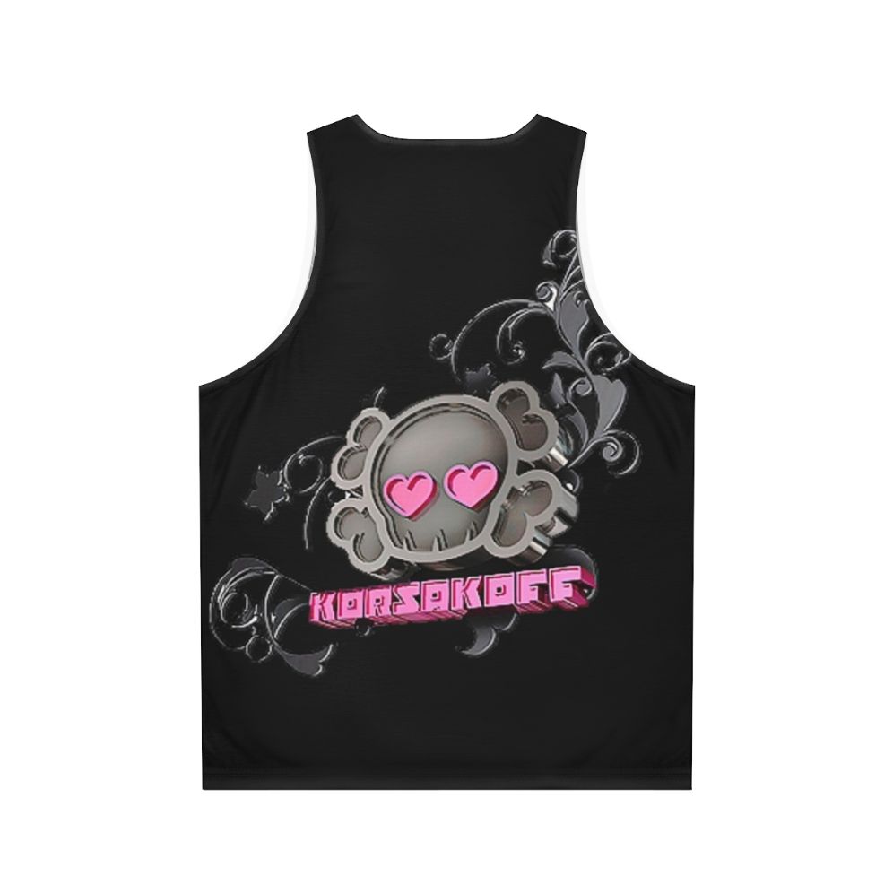 Korsakoff Unisex Hardstyle Tank Top - Back