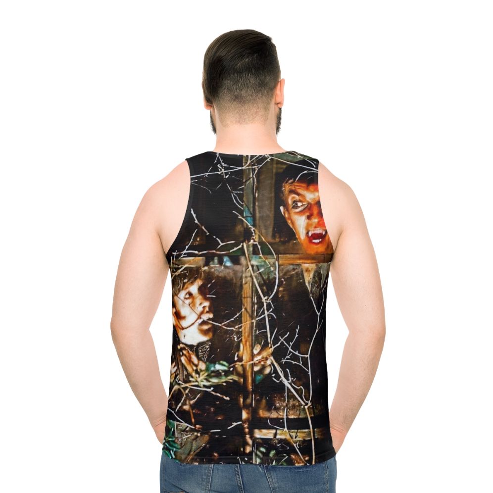 Dark Shadows Barnabas Collins Unisex Tank Top - men back