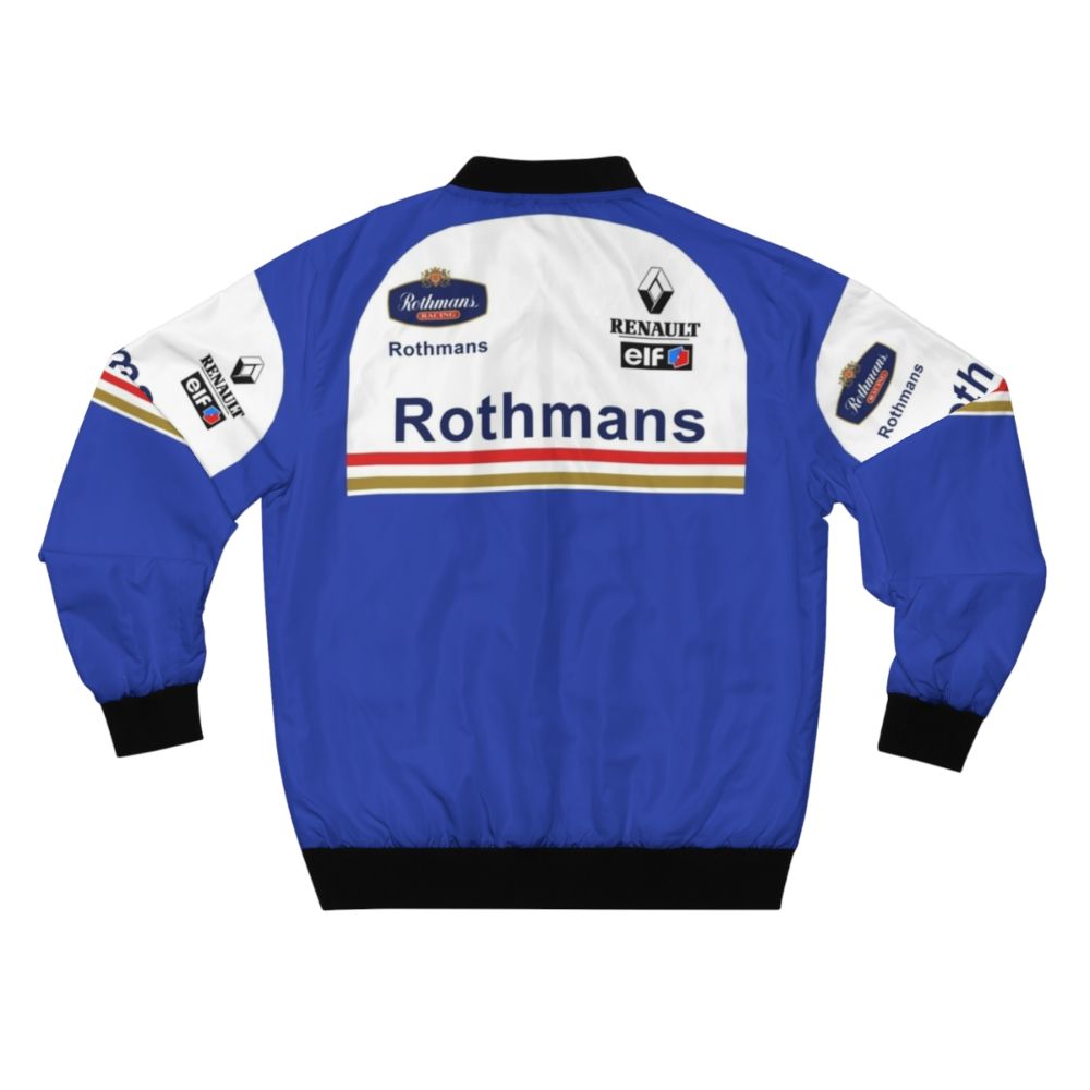 Williams F1 1994 GP2 Tribute Bomber Jacket with racing, gaming, and motorsport design - Back