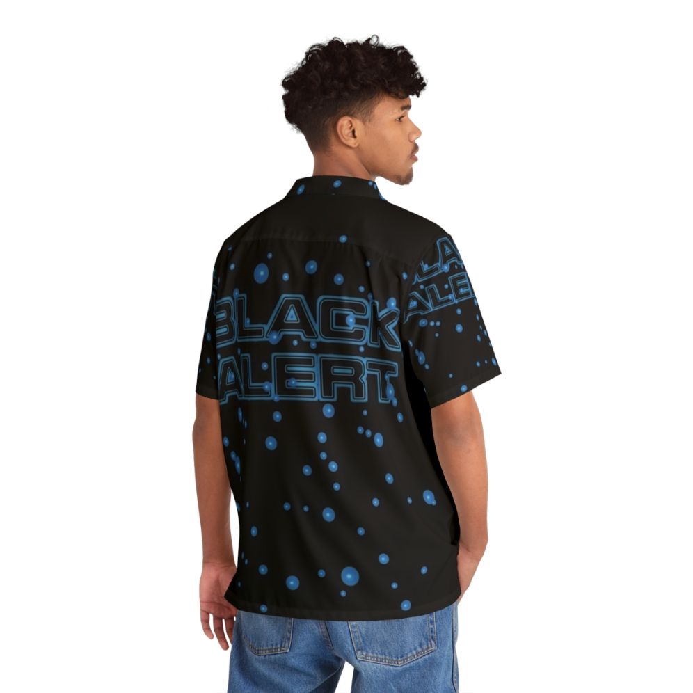 Black Alert Star Trek Discovery Hawaiian Shirt - People Back