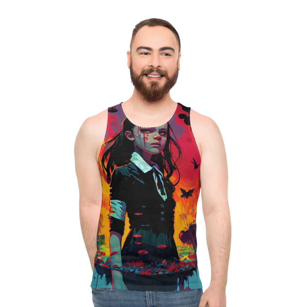 Wednesday Addams Unisex Tank Top - men