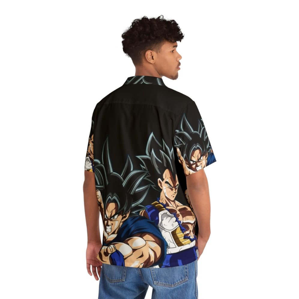 Goku and Vegeta Dragon Ball Z Hawaiian Shirt - People Back