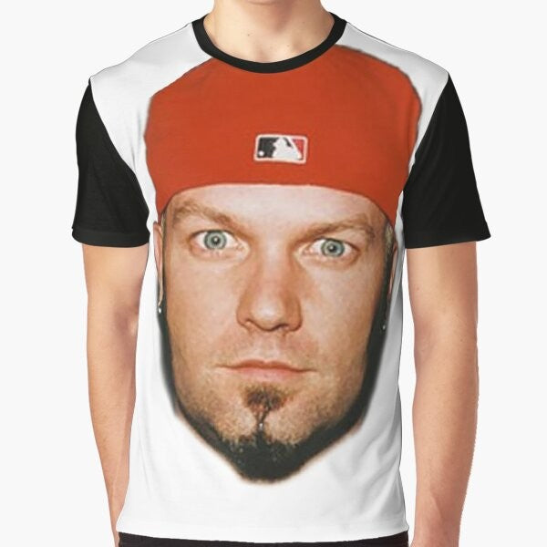 "Fred Durst Limp Bizkit Graphic T-Shirt"