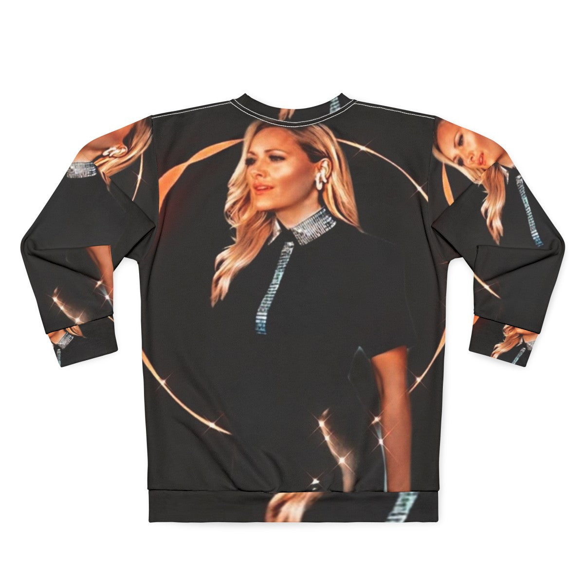 Helene Fischer Sweatshirt featuring a portrait of the pop star - Back