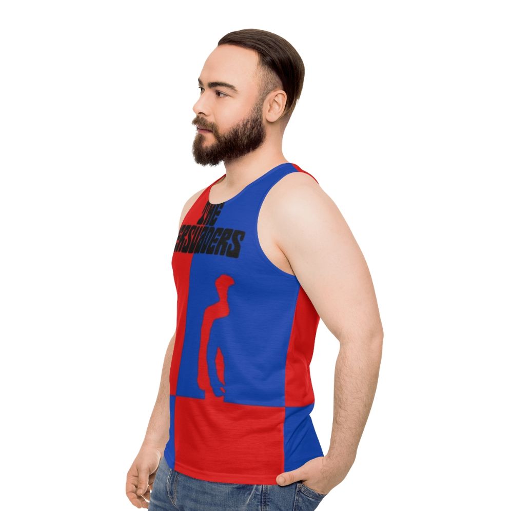 Persuaders Unisex Graphic Tank Top - men side