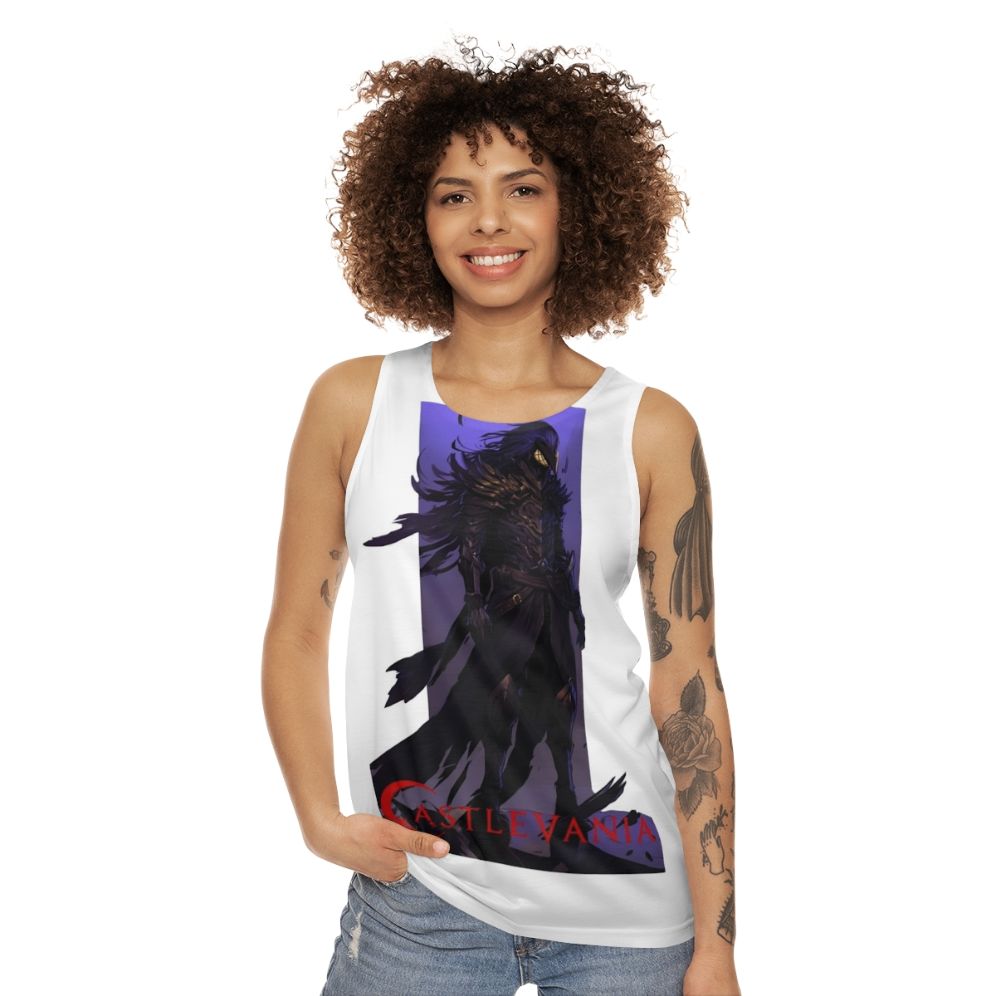 Castlevania Striga Armour Unisex Tank Top - women