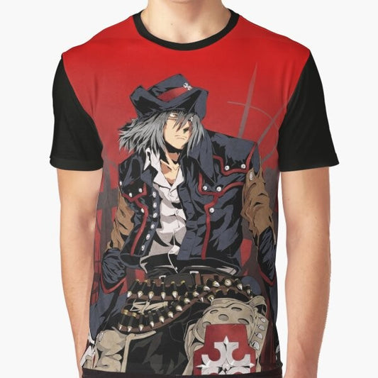 Gungrave anime and manga graphic t-shirt featuring characters from the popular series