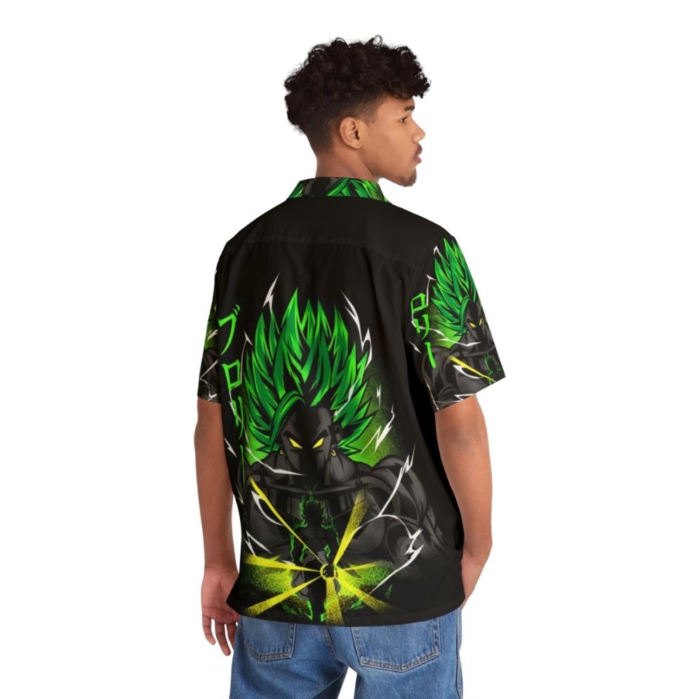 Legendary Villain Hawaiian Shirt featuring anime, cosplay, and dragon ball elements - People Back