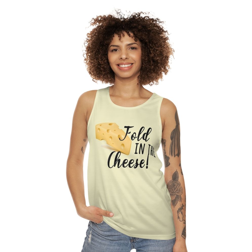 Fold In The Cheese Unisex Tank Top - Schitt's Creek Inspired - women