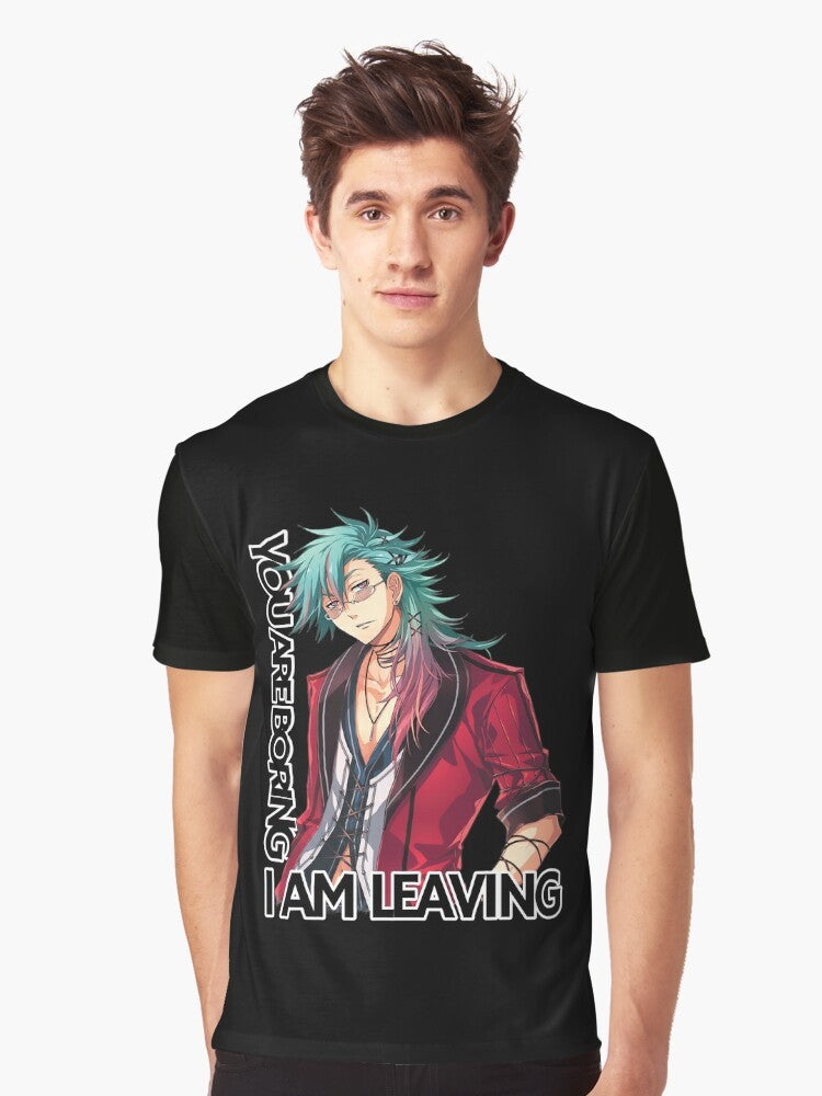 Trails of Cold Steel graphic t-shirt featuring the game's iconic imagery and characters - Men