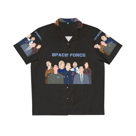 Space Force Hawaiian Shirt 3 - Netflix Inspired Apparel Featuring Steve Carell