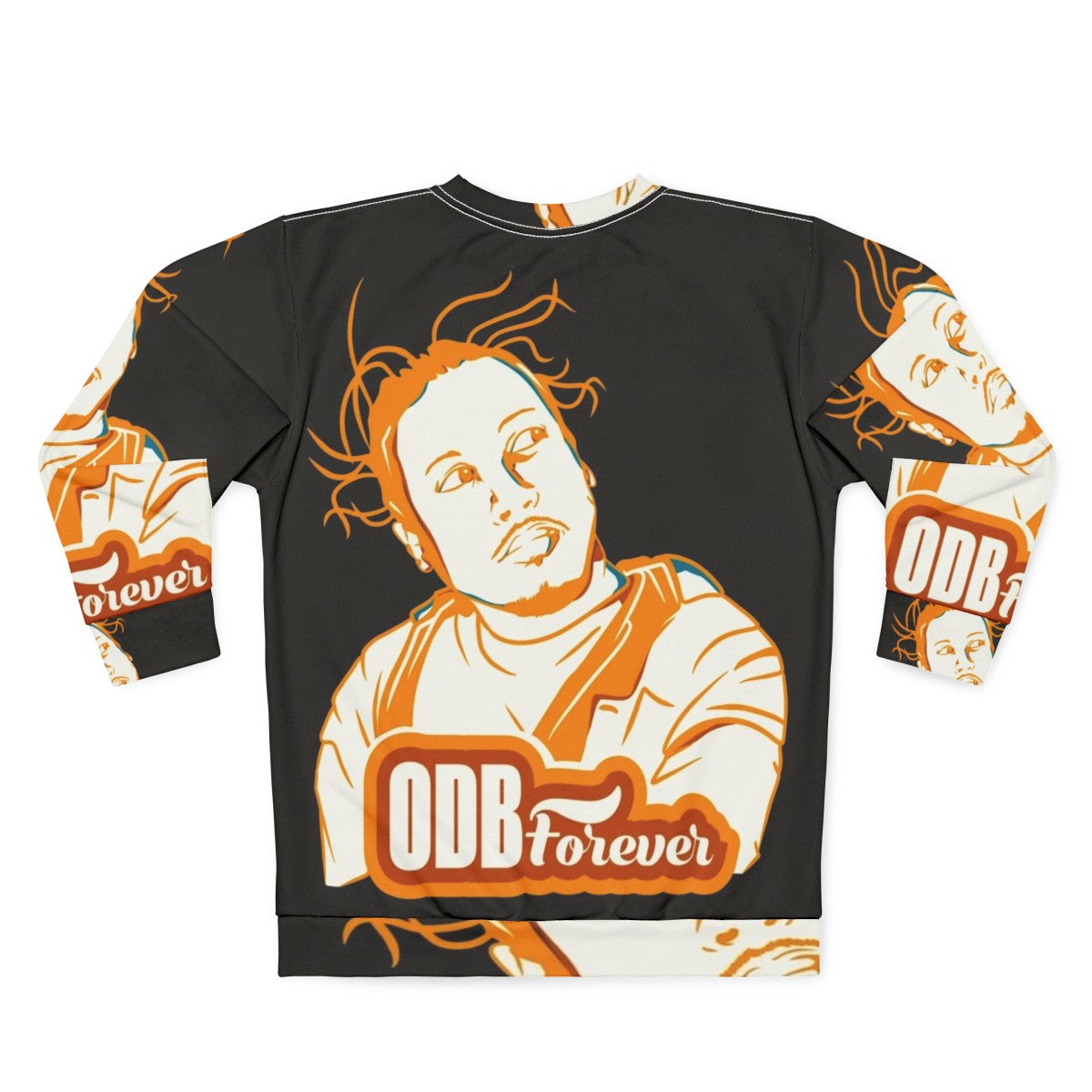 Ol Dirty Bastard Forever ODB Rap Graffiti Sweatshirt - Back