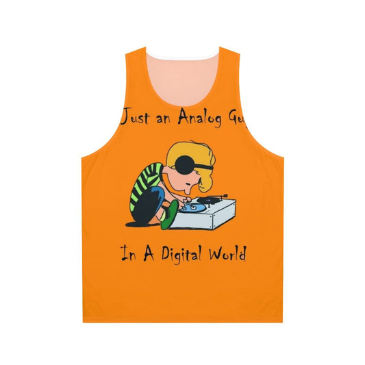 Unisex "An Analog Guy In A Digital World" Tank Top