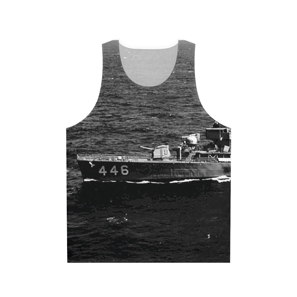 Navy USS Radford DD 446 Destroyer Unisex Tank Top