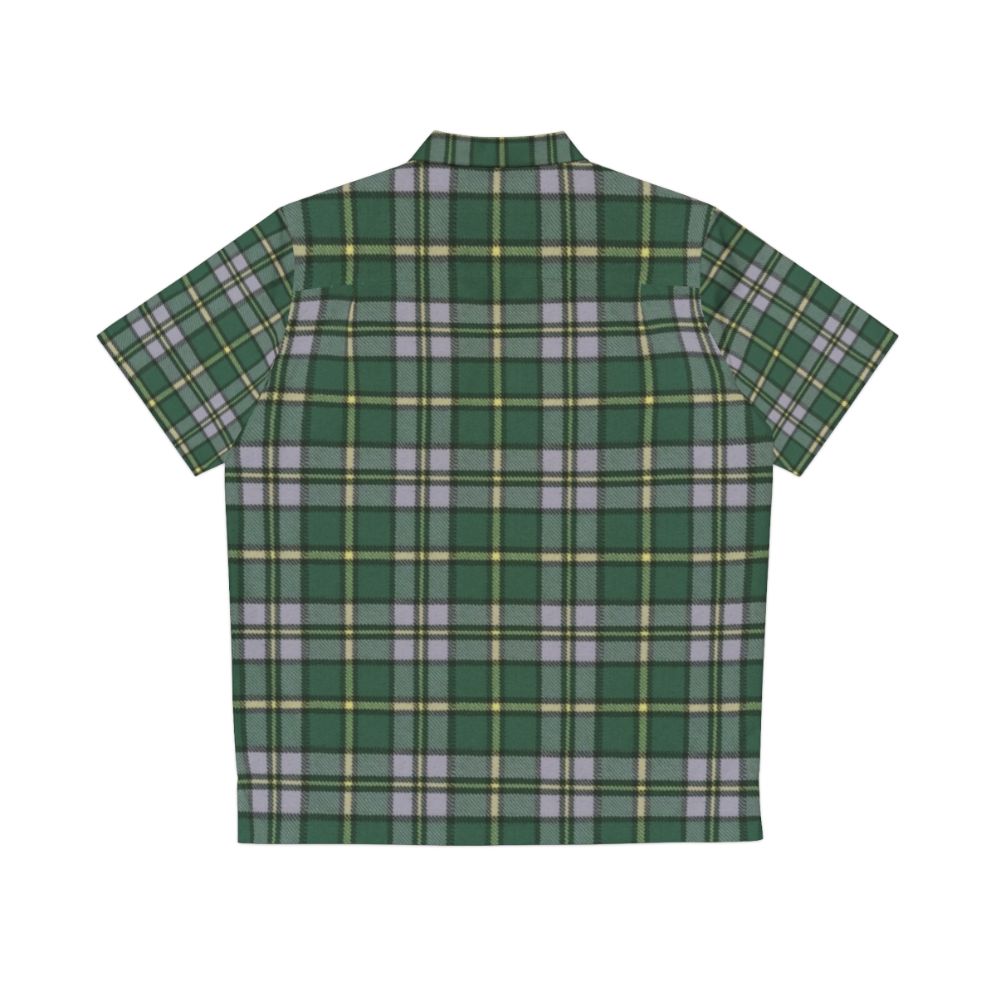 Cape Breton Island Tartan Hawaiian Shirt - Back