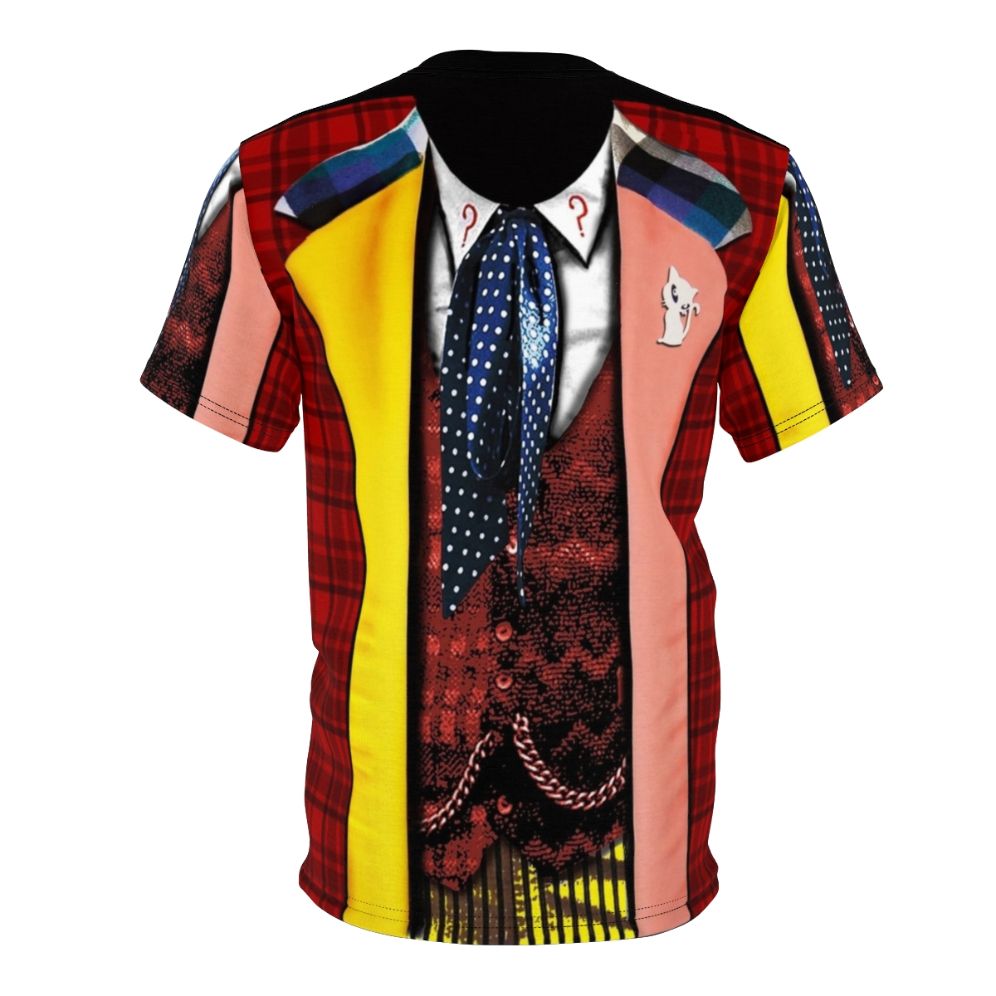 Retro-inspired 6th Doctor T-Shirt featuring the iconic Time Lord from Doctor Who - Back