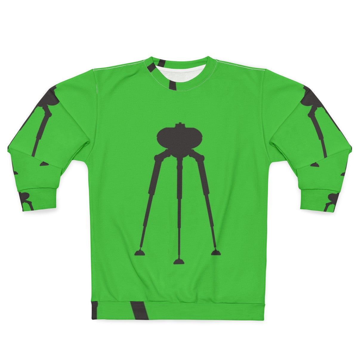 Three Legged Alien Transport Machine Sci-Fi Sweatshirt