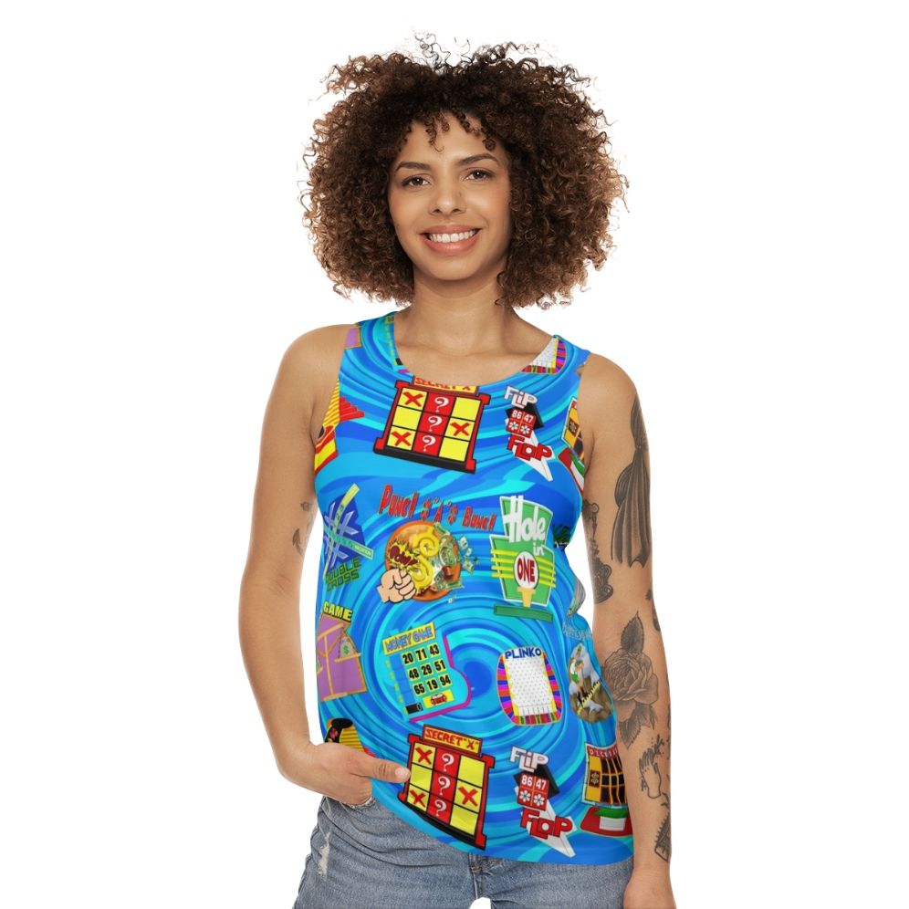 Game Show Contestant "The Price is Right" Unisex Tank Top - women