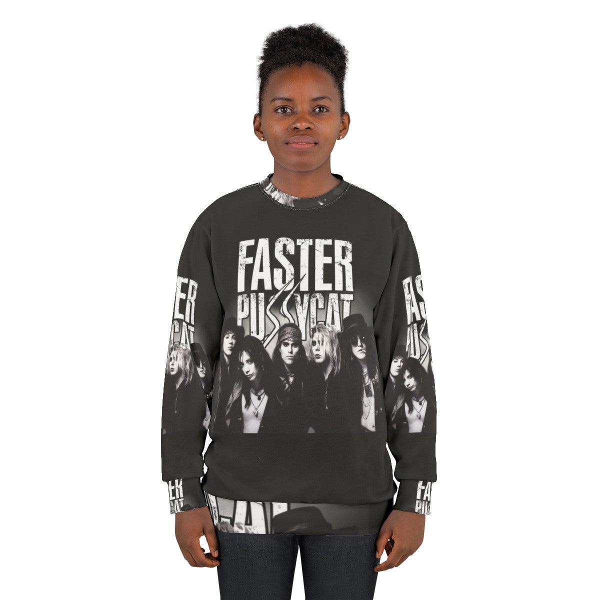 Smash Alley Sweatshirt featuring Faster Pussycat band logo - women