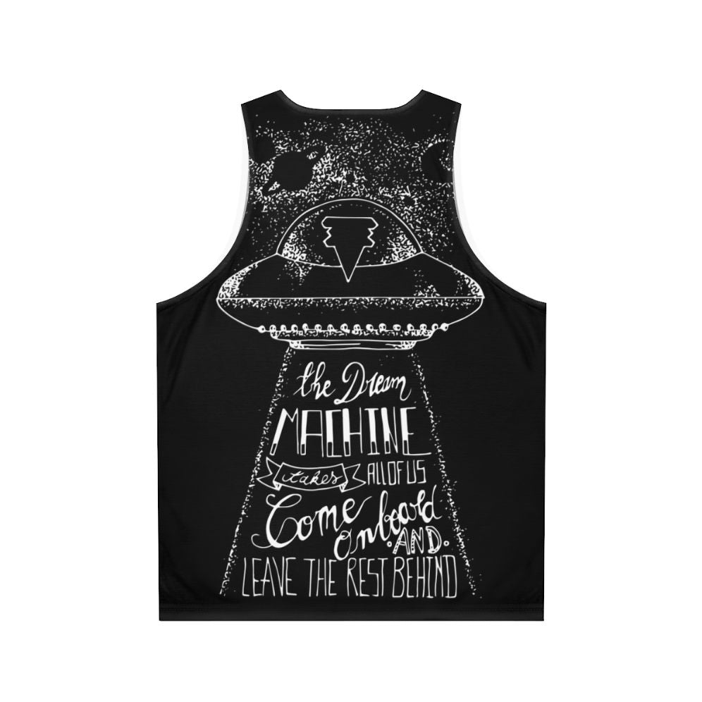 Tokio Hotel Dream Machine Unisex Galaxy Space Tank Top - Back