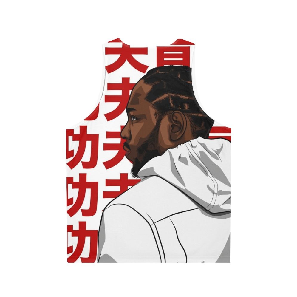 Kendrick Lamar Kung Fu Kenny Unisex Tank Top - Back