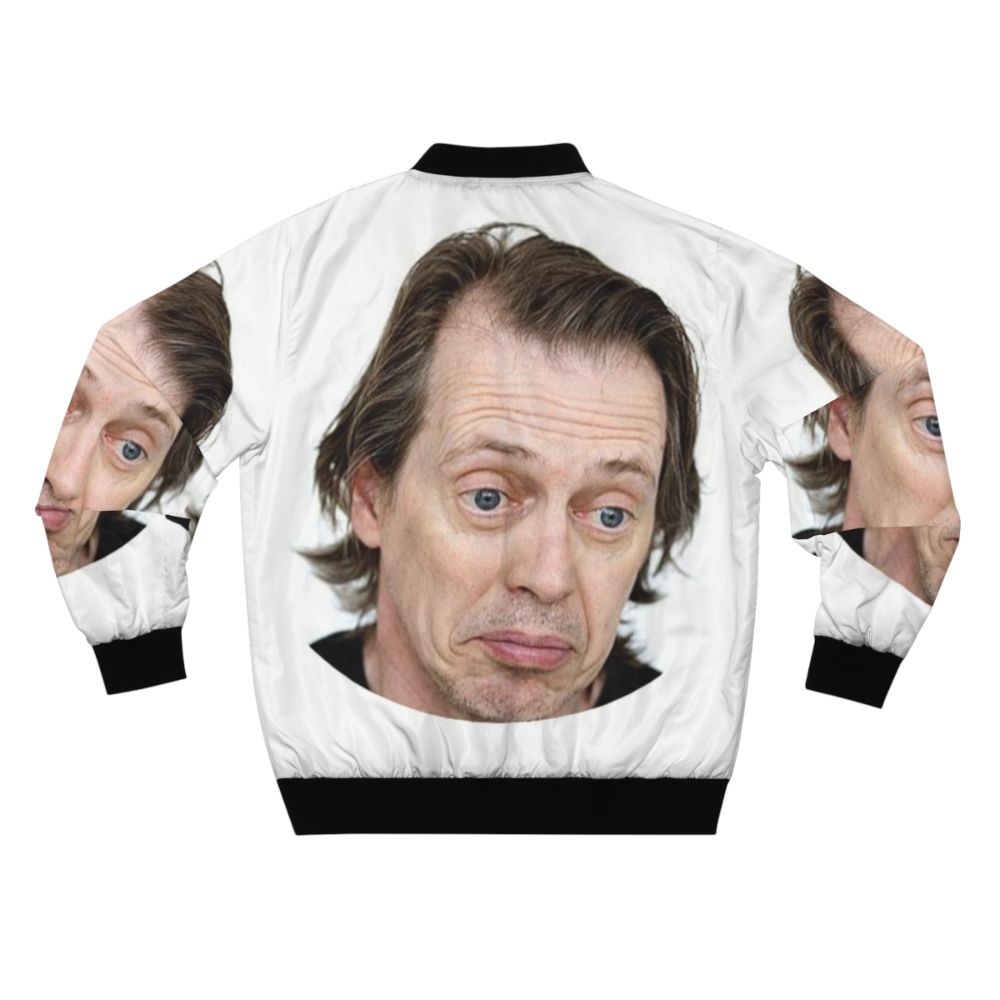 Steve Buscemi meme inspired bomber jacket - Back