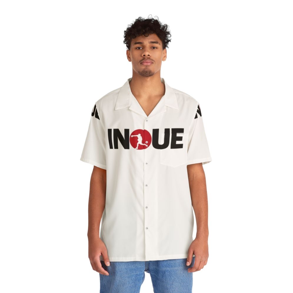 Naoya Inoue Signature Hawaiian Shirt - People Front