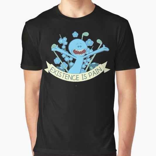 Existence is Pain Graphic T-Shirt with Minimalist Design