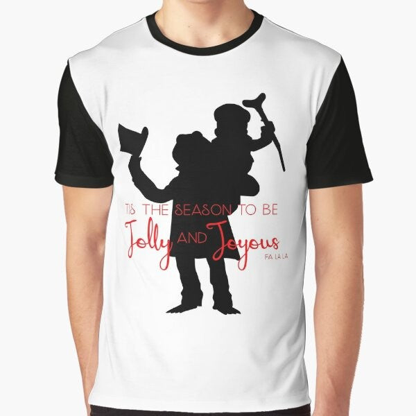 The Muppets Christmas Carol 'Tis the Season Graphic T-Shirt featuring Kermit, Bob Cratchit, and Tiny Tim