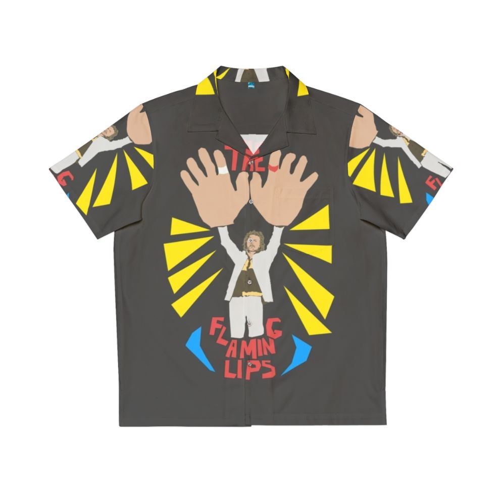 The Flaming Lips Big Hands Retro Hawaiian Shirt