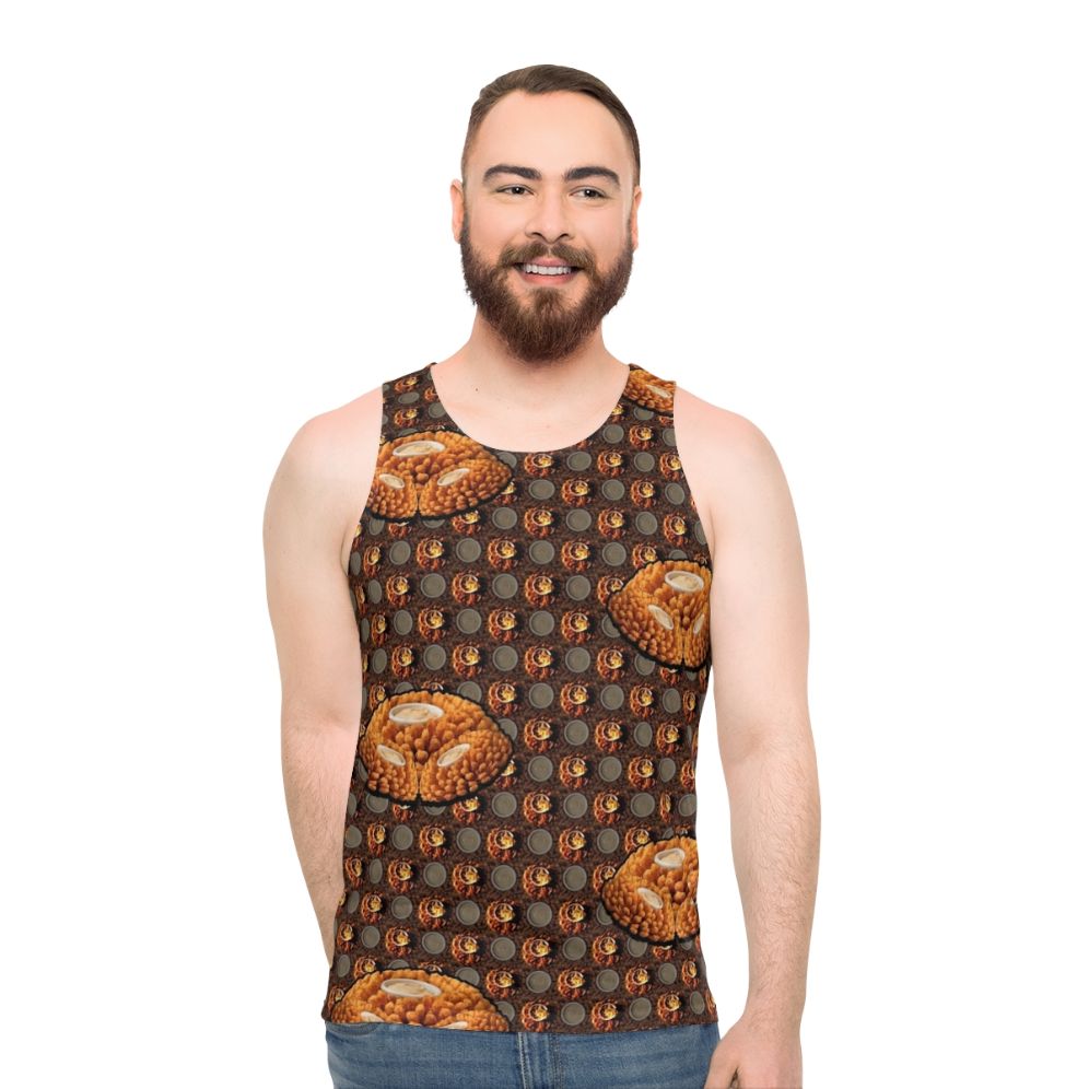 Bloomin' Onion Themed Unisex Tank Top - men