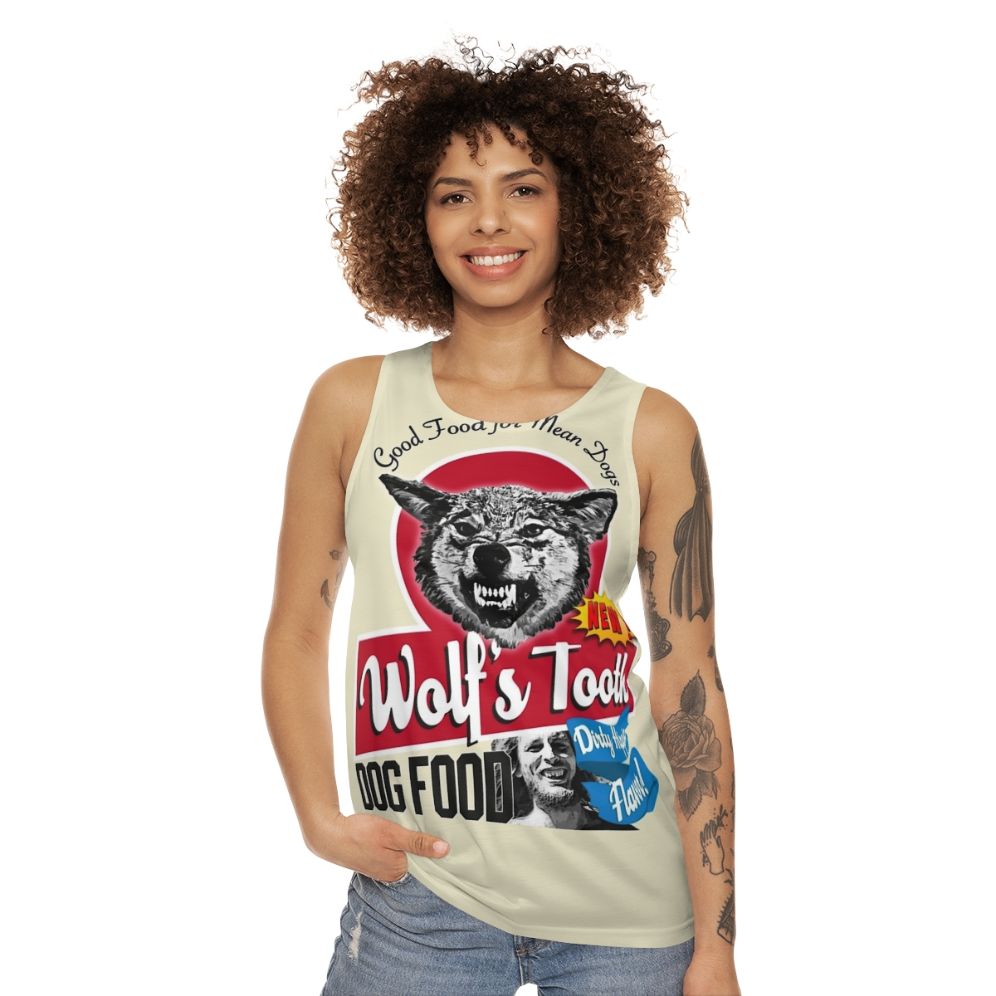 Wolf's Tooth Dog Food Dirty Hippie Flavor Unisex Tank Top - women