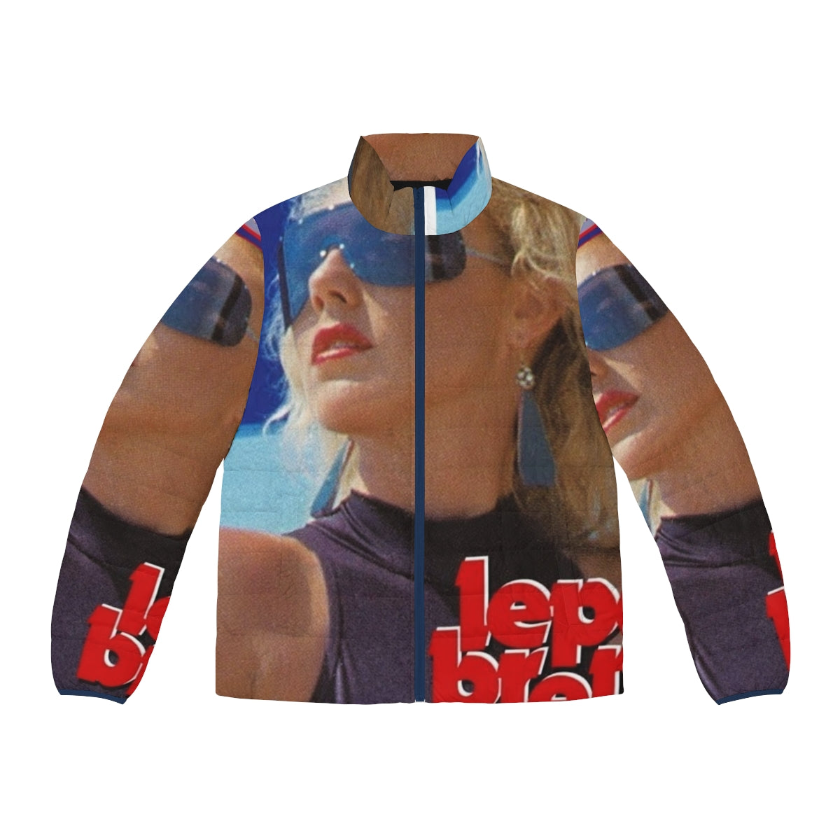 Lepa Brena inspired puffer jacket with album cover design